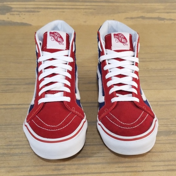 ***SOLD***Vans Sk8-Hi American Flag Studded Star - Picture 3 of 8